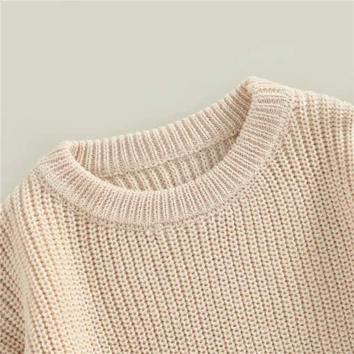 Suefunskry Newborn Baby Knitted Long Sleeve Autumn Winter Sweater - Image 78