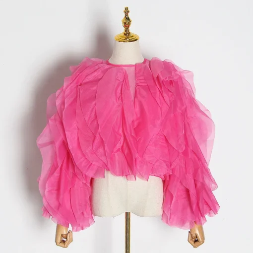 TWOTWINSTYLE Vintage Patchwork Blouse - Image 14