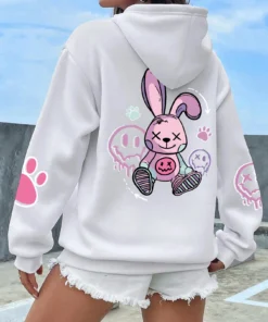 Hip Hop Printed Hoodie