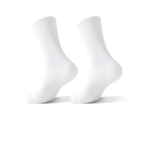 Men's Moisture Wicking Outdoor Hiking Work Cotton Socks - Image 18