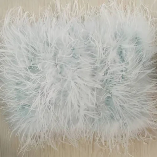 Ostrich Feather Mini Skirt - Image 26