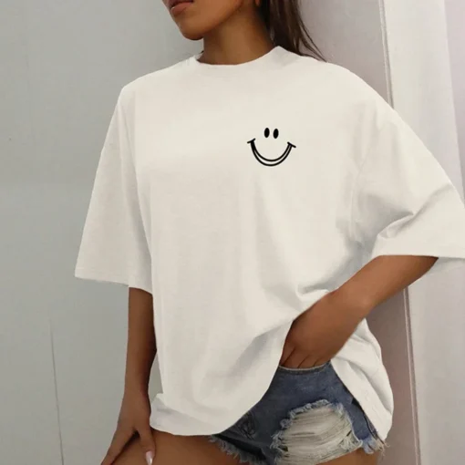 Happy Expression Hip Hop Tee - Image 5