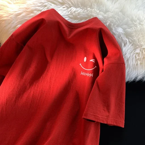Smiling Face T-shirt - Image 8