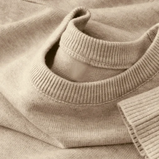 Long Sleeve Knit Pullover Sweater - Image 8