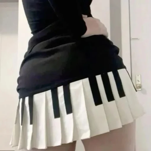 Chic Piano Skirt - Image 15