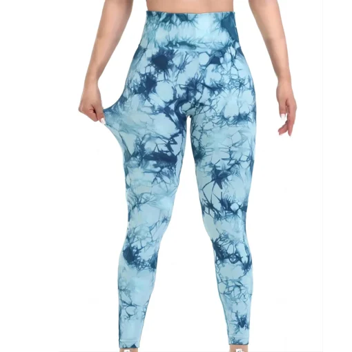 Women's Tie-Dye Yoga Pants - Image 3