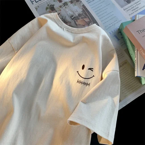 Smiling Face T-shirt - Image 4