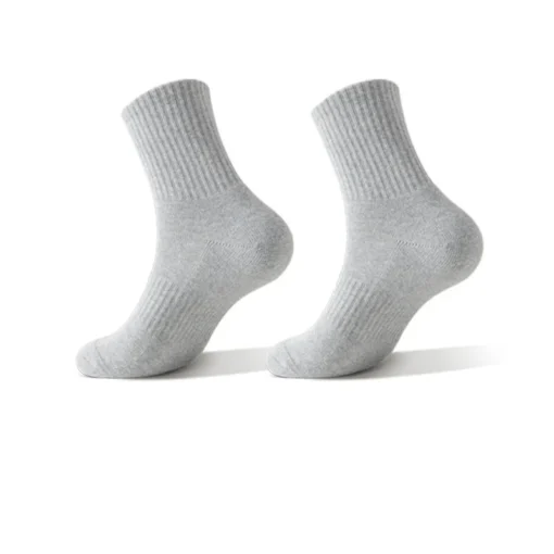 Men's Moisture Wicking Outdoor Hiking Work Cotton Socks - Image 20