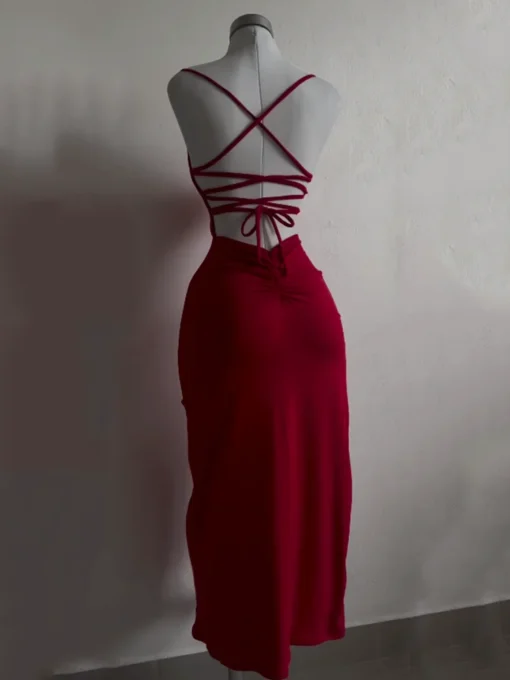 Halter Strap Spice Girl Dress - Image 9