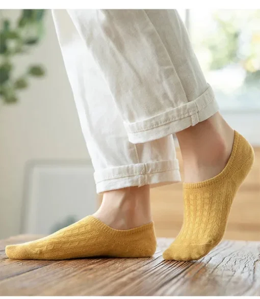 5 Pairs Invisible Boat Socks - Image 4