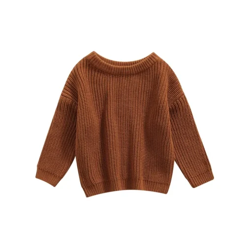Suefunskry Newborn Baby Knitted Long Sleeve Autumn Winter Sweater - Image 13