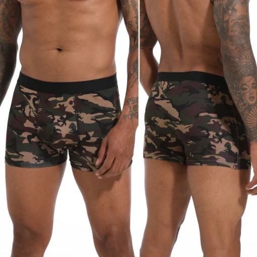 6pcs pack Black Boxer Shorts - Image 14