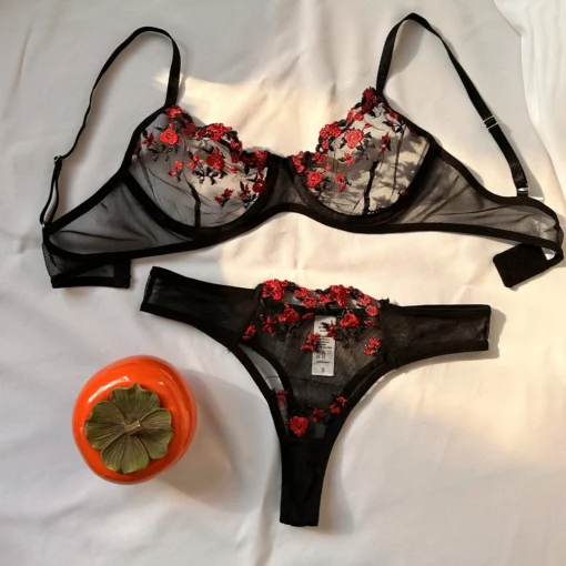 Exotic Emotional Bra Set