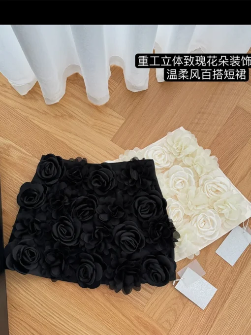 Apricot A-line Skirt - Image 5