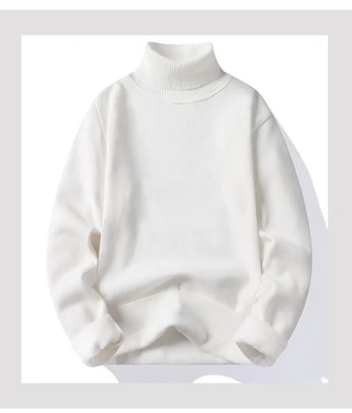 Men's Turtleneck Sweater - Image 13