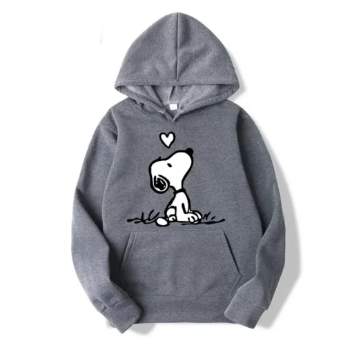 Pullover Snoopy Hoodie - Image 12