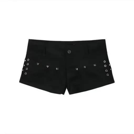 Y2k Low Rise Jean Shorts - Image 11