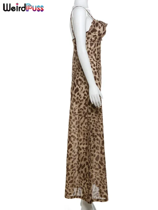 Leopard Print Dress - Image 10