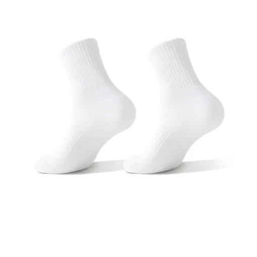 Men's Moisture Wicking Outdoor Hiking Work Cotton Socks - Image 21