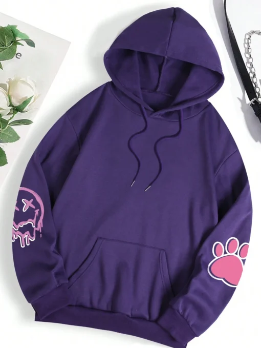 Hip Hop Printed Hoodie - Image 22
