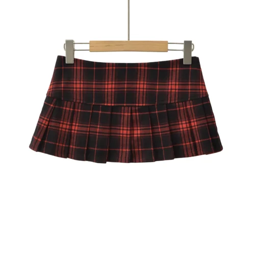 Y2K Plaid Summer Skirt - Image 3