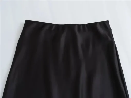 TRAF Satin High Waist Skirt - Image 11