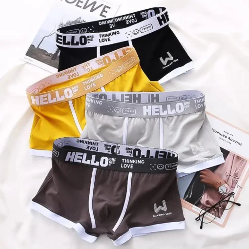 Men Cotton Boxer Shorts - Image 2