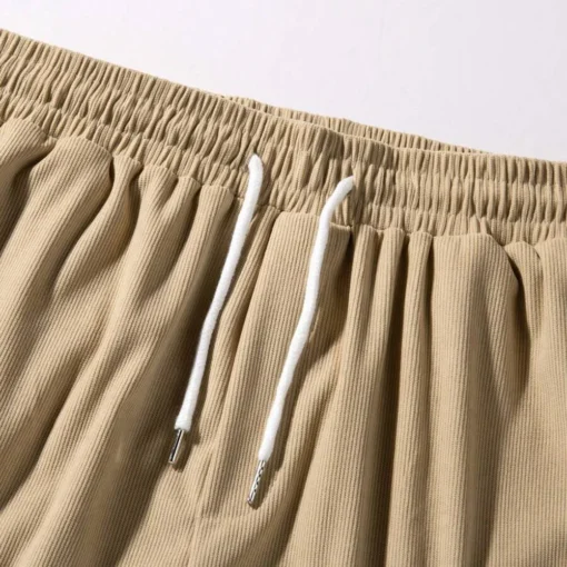 Summer Men Corduroy Sweatpants - Image 4