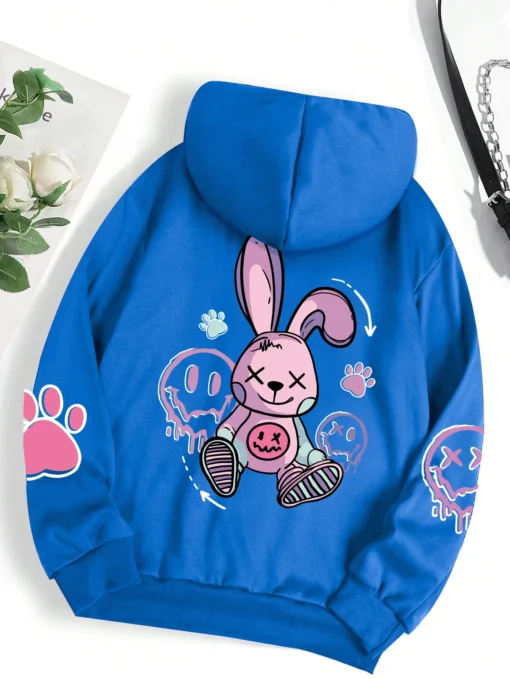 Hip Hop Printed Hoodie - Image 10