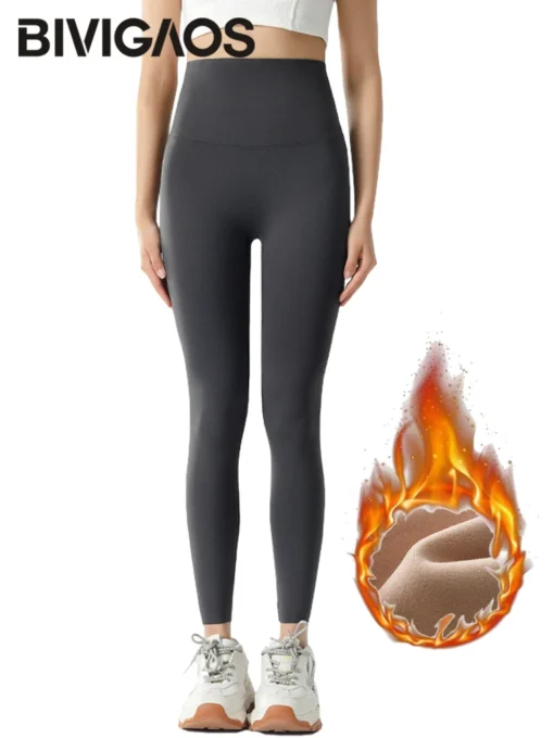 BIVIGAOS High Waist Shark Leggings