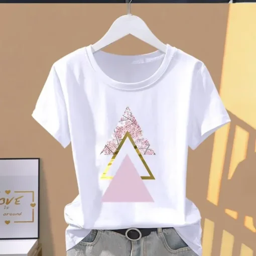 Floral Print Explosive T-shirt