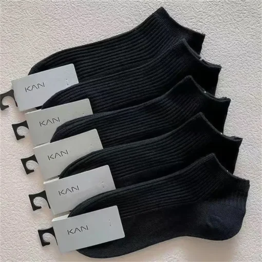 5 Pairs/Pack Invisible Ankle Socks - Image 9