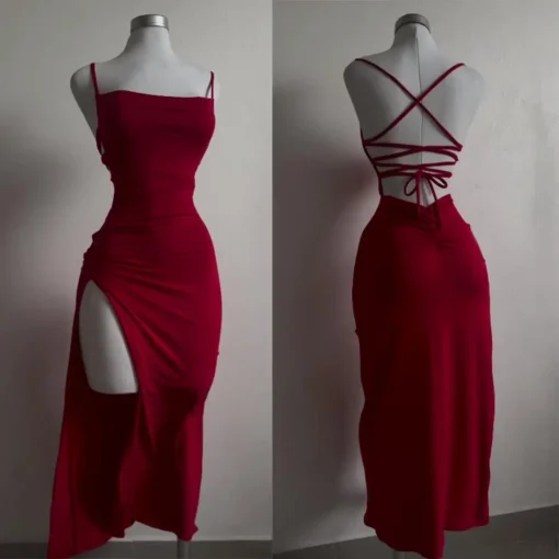 Halter Strap Spice Girl Dress