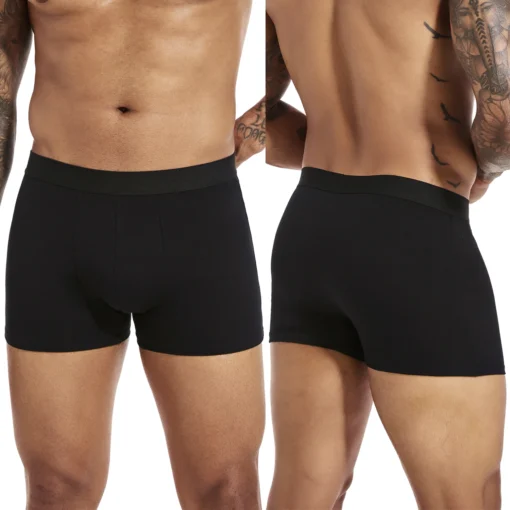 6pcs pack Black Boxer Shorts - Image 2