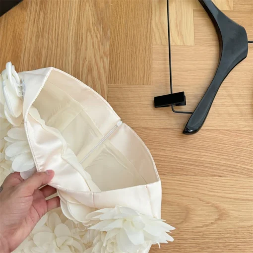 Apricot A-line Skirt - Image 9