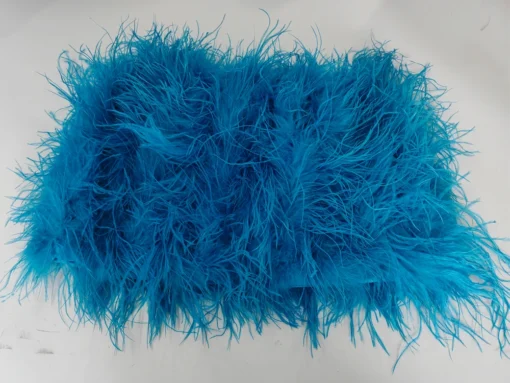 Ostrich Feather Mini Skirt - Image 51