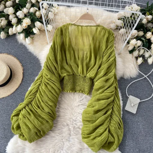 Sexy Chiffon Blouse - Image 21