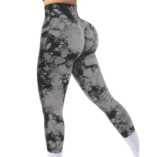Women's Tie-Dye Yoga Pants