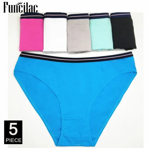 5 Pcs/set Cotton Panties - Image 13