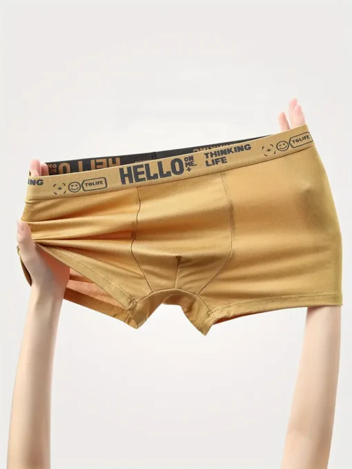 4Pcs Boxer Men's Underwear - Image 12