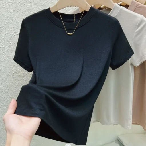 Crew Neck Fashion T Shirt - Image 5