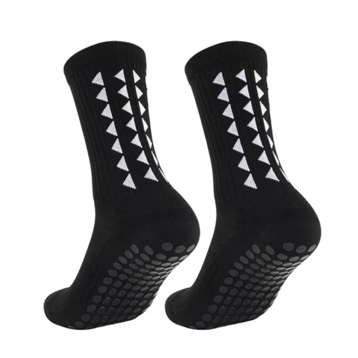 6Pairs men  football grip socks - Image 2