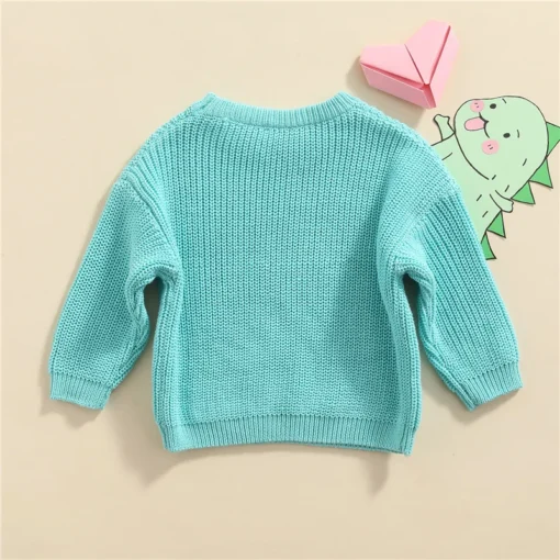 Suefunskry Newborn Baby Knitted Long Sleeve Autumn Winter Sweater - Image 97