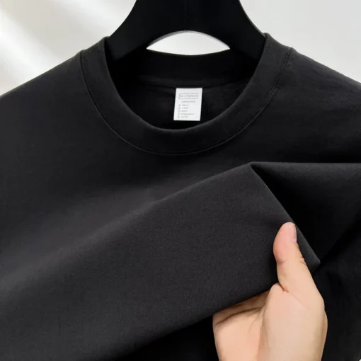 pure cotton summer high-end men's short sleeve T-shirt - Image 17