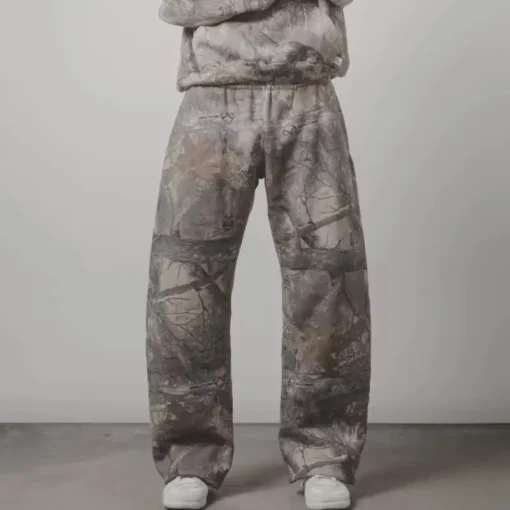 Harajuku vintage Camouflage Pattern Baggy Casual Sweatpants - Image 4