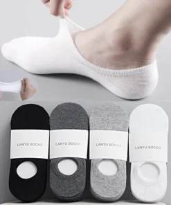 5Pair Lot Fashion Happy Men Boat Socks
