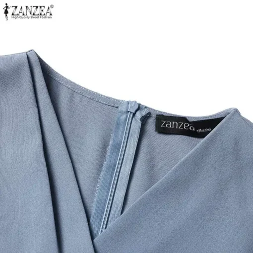 ZANZEA Elegant Summer Sundress - Image 25