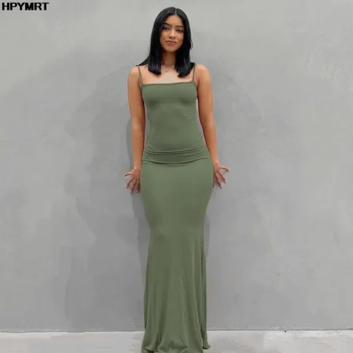 Satin Slip Maxi Dress - Image 15