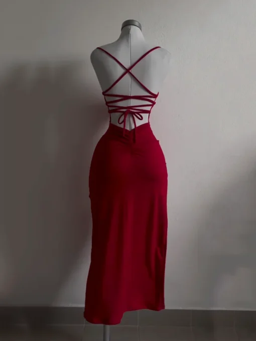 Halter Strap Spice Girl Dress - Image 11