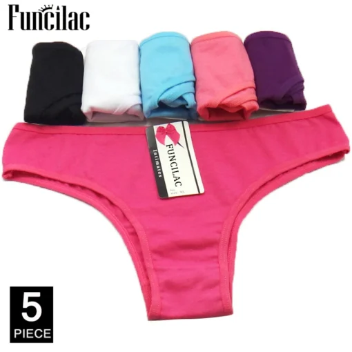 5 Pcs/set Cotton Panties - Image 14